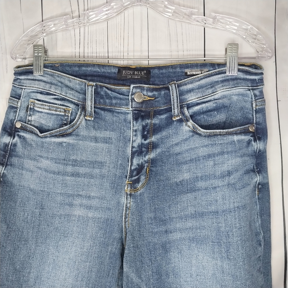 Judy Blue Boyfriend Fit Women's Denim Jeans - Picture 3 of 9